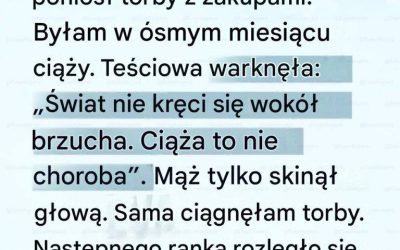 Kiedy moja ciąża została zignorowana i nikt się tym nie przejął — aż w końcu pewien nieoczekiwany głos stanął w mojej obronie.