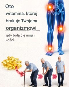 Niezbędna witamina łagodząca ból nóg i kości Niezbędna witamina łagodząca ból nóg i kości