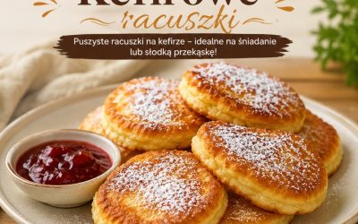 Delikatne i puszyste racuszki z kefirem – przepis na szybkie śniadanie lub przekąskę