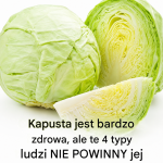 4 typy osób, które powinny unikać jedzenia kapusty